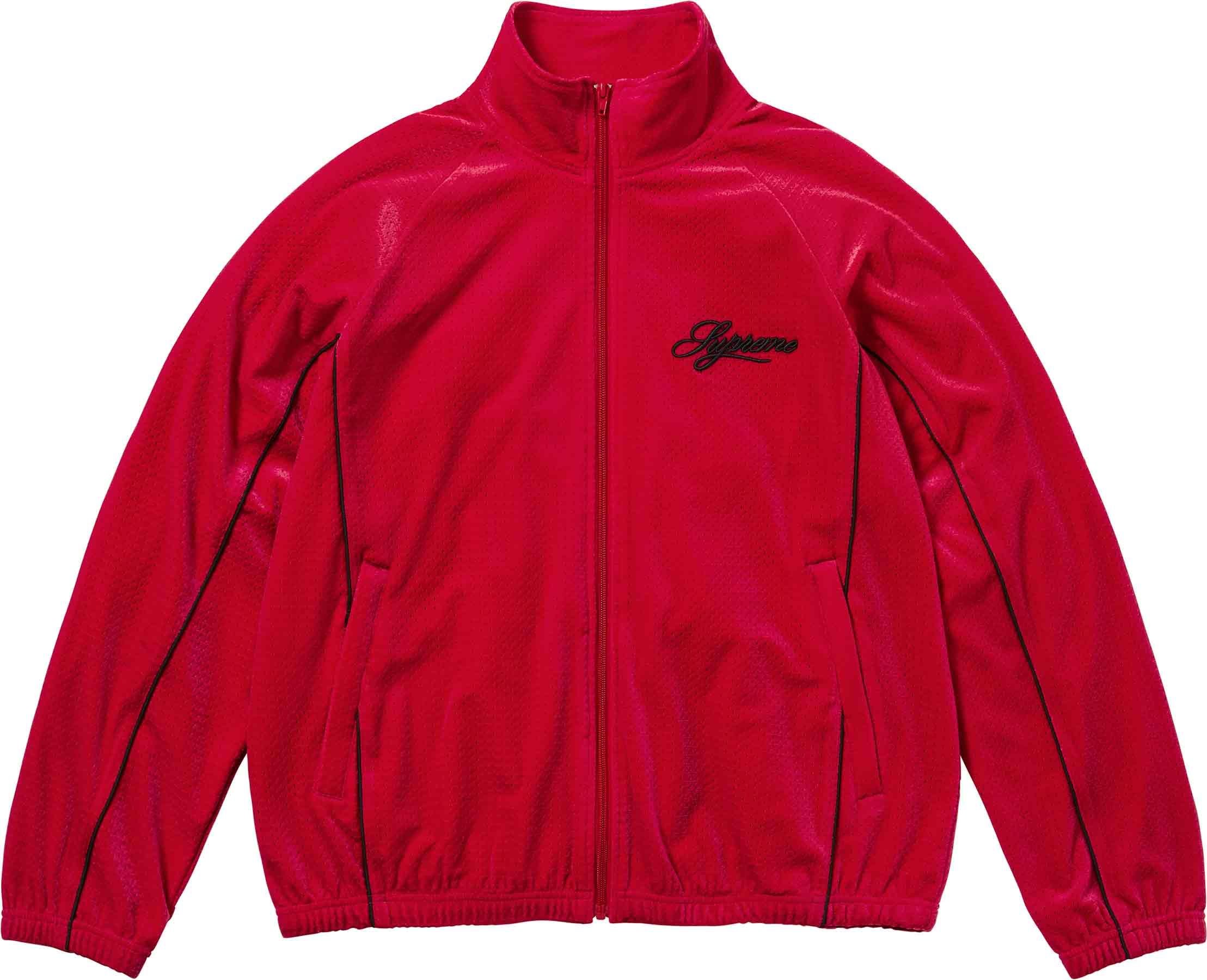 Velour Mesh Track Jacket view 7
